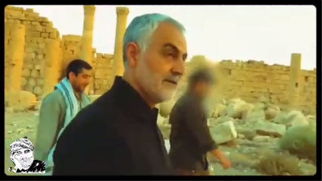 فرماندهٔ بزرگ حاج قاسم سلیمانی حضور و اثربخشی از خود نشان داد