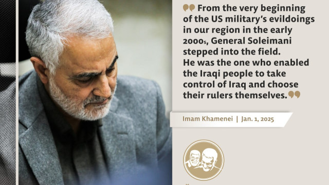 From the very beginning of the US military’s evildoings in our region in the early 2000s, General Soleimani stepped into the field