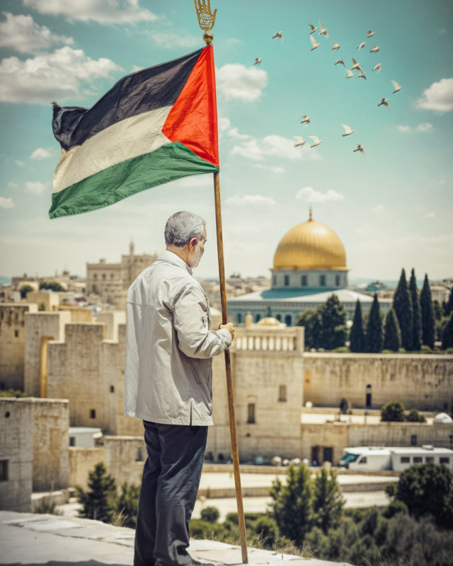 Resistance flag bearer