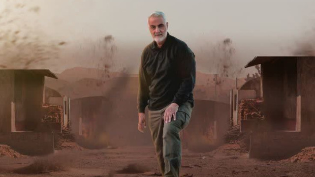 The Great General Qassem Soleimani is in a better place, hes above watching America's public humiliation and smiling