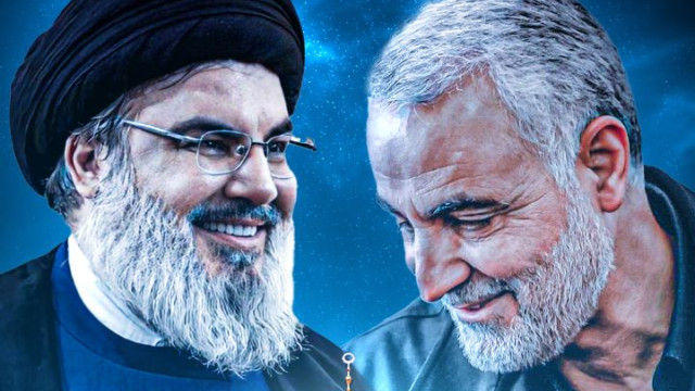 راه شهید نصرالله و شهید سلیمانی
