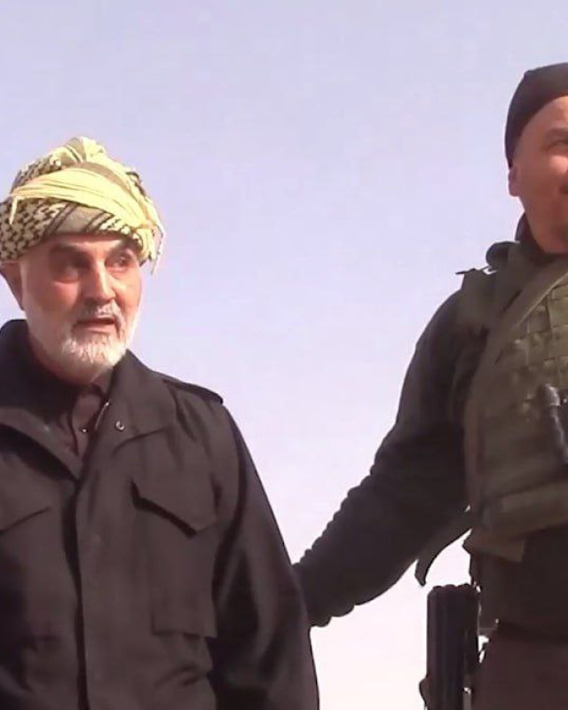 ” الحاج قاسم سليماني والحاج أحمد محمود وهبي “