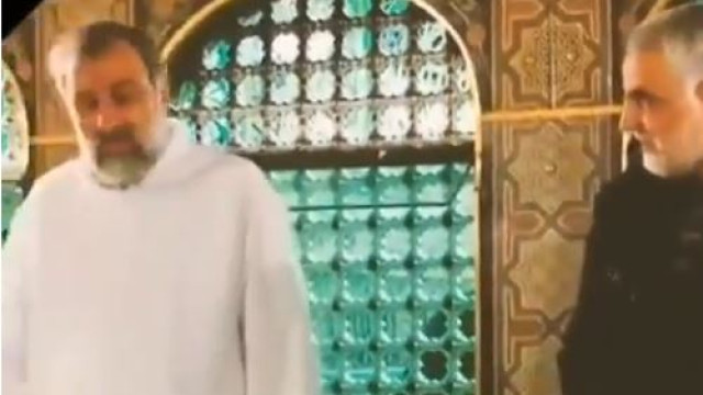 A memorable video of Martyr Ebrahim Raesi with Hajj Qasem in Haram Imam Reza