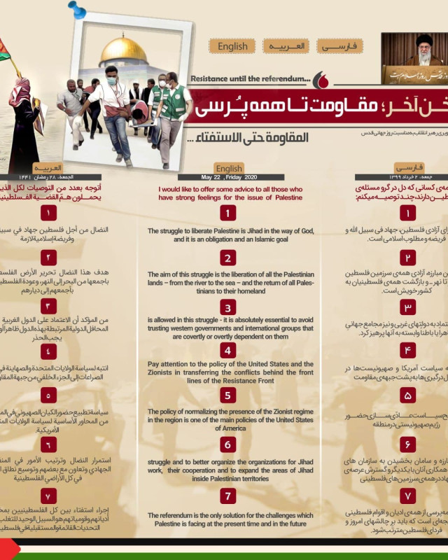 Infographic resistance until referendum