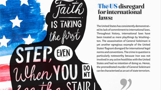 The US disregard for international laws