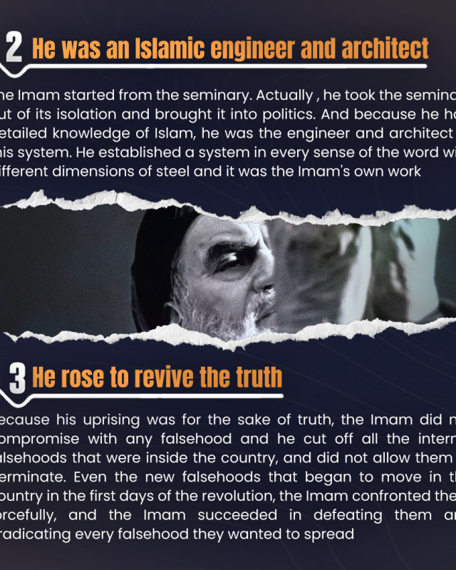 CHARACTERISTICS OF IMAM KHOMEINI IN THE WORDS OF THE MARTYR HAJJ QASSEM SOLEIMANI