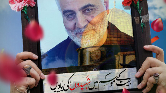 شہید جنرل قاسم سلیمانی کے اہل خانہ سے ملاقات