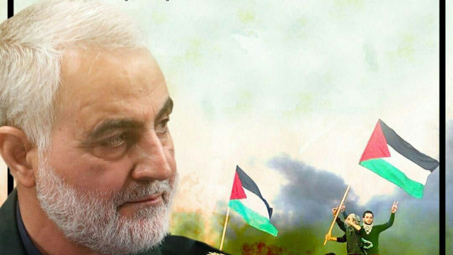 الشهيد الحاج قاسم سليماني،كان مهندسا و معمار المقاومة في فلسطين و المنطقة،كان يؤكّد على أهمية الدفاع عن الشعب الفلسطيني المظلوم. (ناصر أبوشريف،ممثل الحركة الجهاد الإسلامي الفلسطيني)