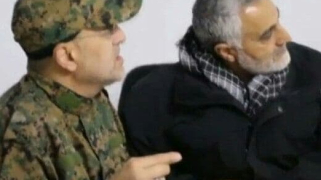  ” القائد سليماني والشهيد مصطفى بدر الدين “