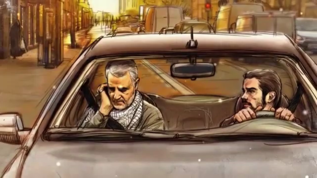 إن فاته مجلس العزاء وهو في الطريق کان يقيمه لنفسه وهو في السيارة