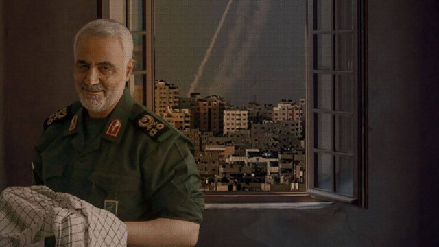 روح الحاج قاسم سعيدة ومطمئنة في عليائها