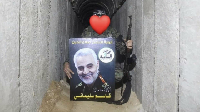 ” السلام على قاسم سليماني كلما قصفت إسرائيل “
