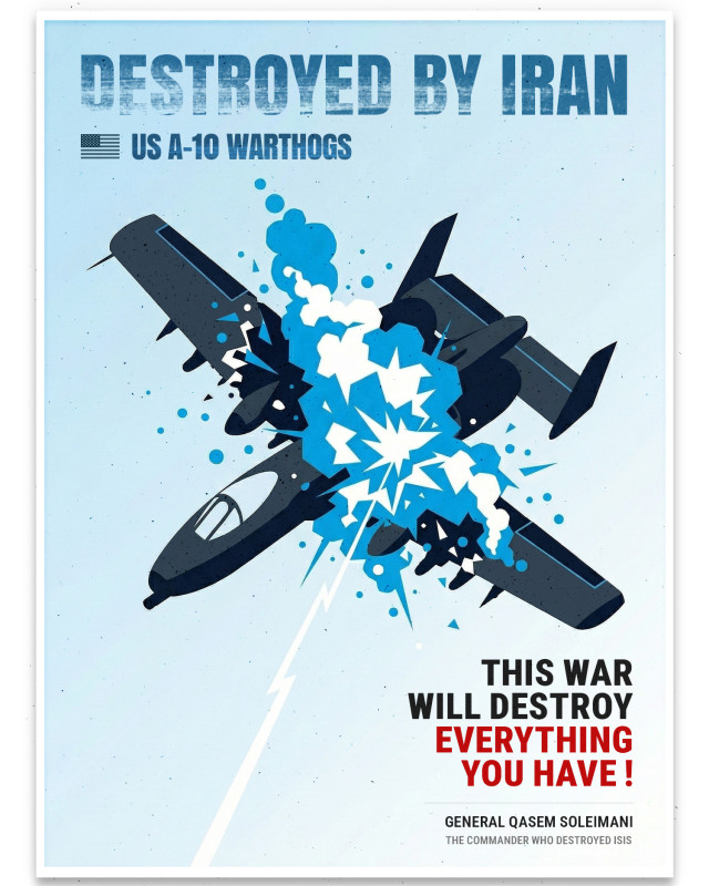 DESTROYED BY IRAN