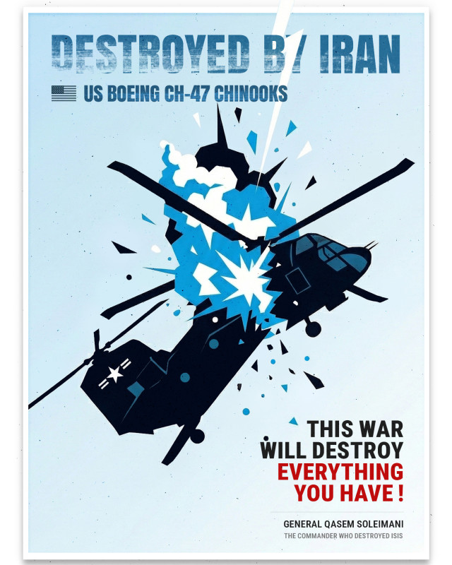 DESTROYED BY IRAN