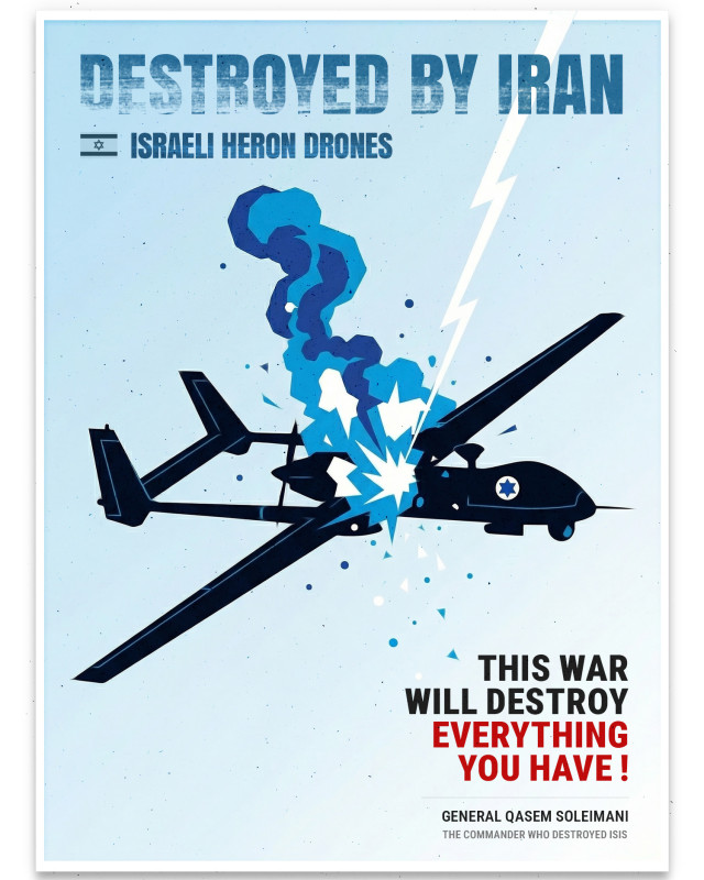 DESTROYED BY IRAN