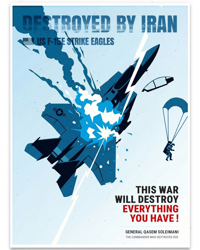 DESTROYED BY IRAN