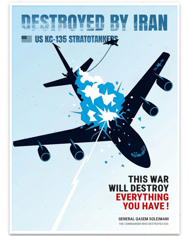 DESTROYED BY IRAN