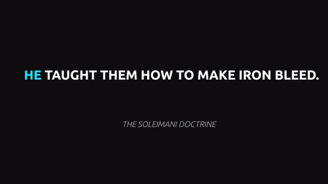  He taught them how to make iron bleed