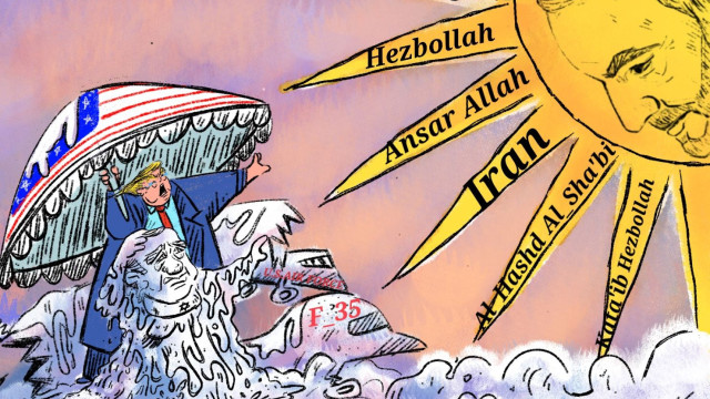 When the Front of Light Melts the Ice of Oppressors