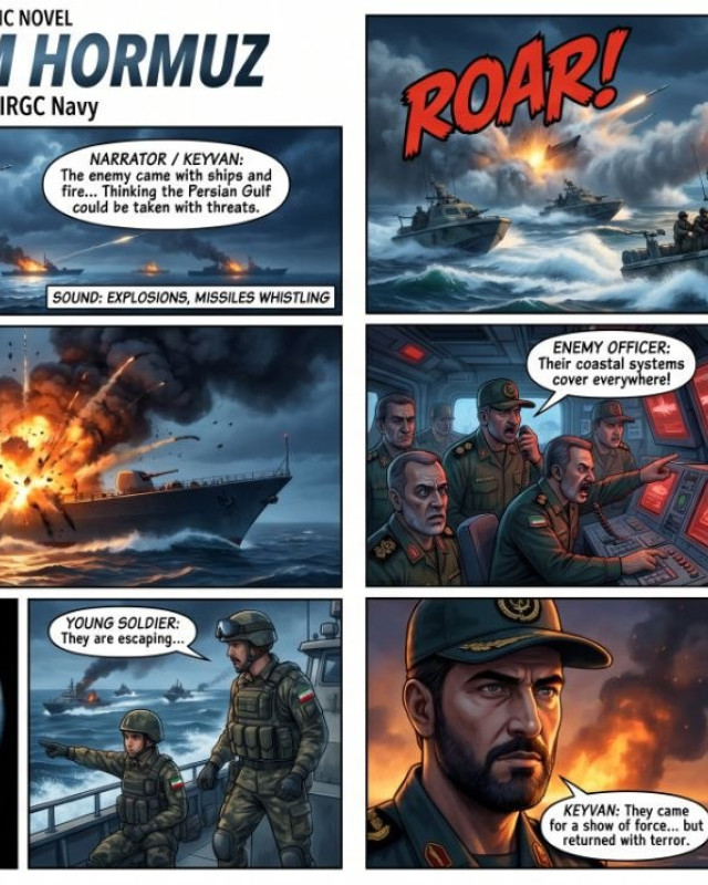 ESCAPE FROM HORMUZ