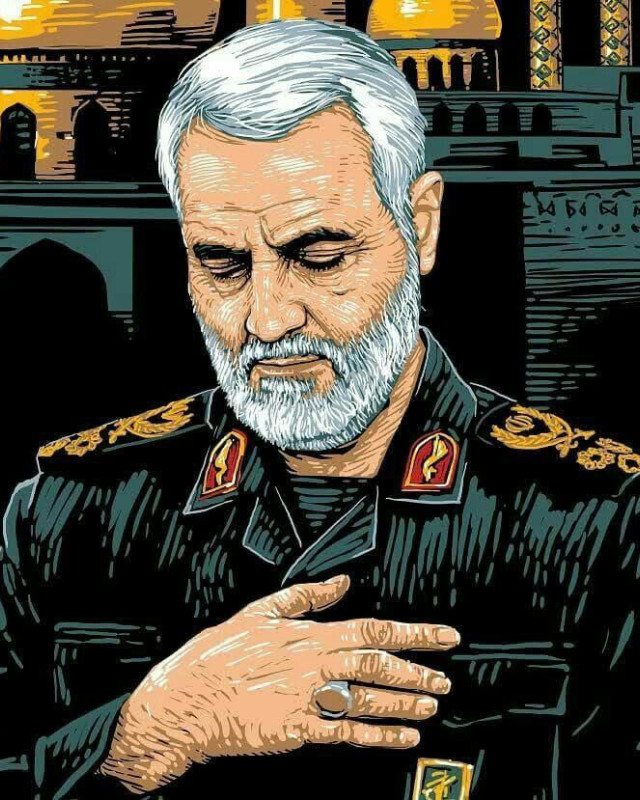 After you, Syria got ripped apart, Oh Soleimani…