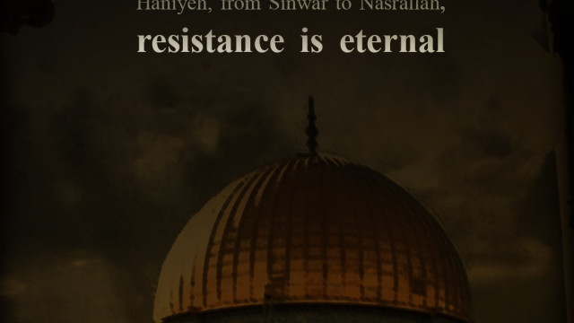 From Haj Qassem Soleimani to Haniyeh, from Sinwar to Nasrallah, resistance is eternal