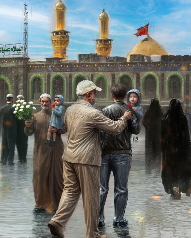 ” بهجة الورد في مولد الأنوار “