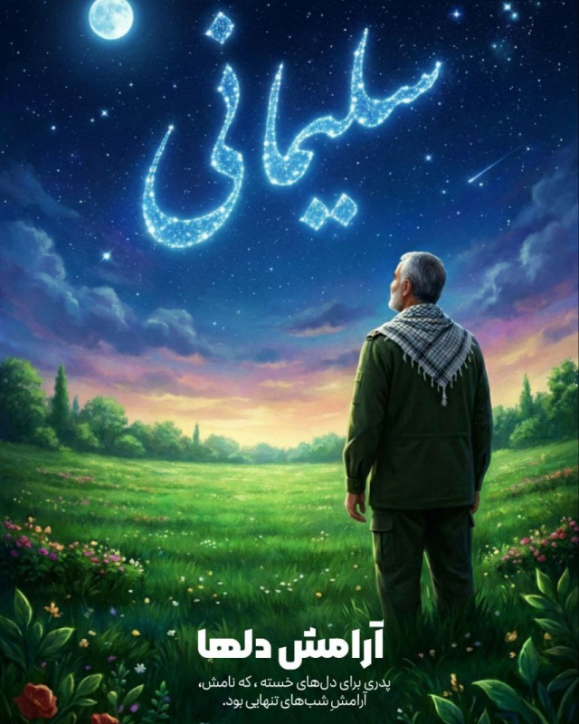 مجموعه پوستر : ایران ایستاده به نام مردانش
